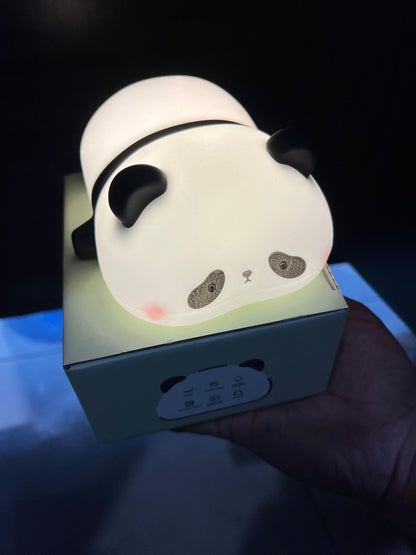 Soft and Squishy Panda Night Light