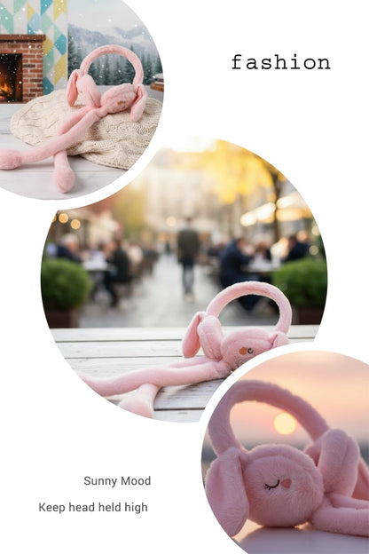 Cute Plush Fuzzy Earmuffs – Winter Ear Warmers