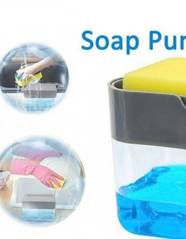 2 in 1 Soap Pump Dispenser For Kitchen Tool